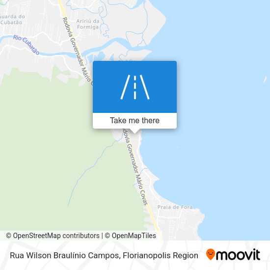 Rua Wilson Braulínio Campos map