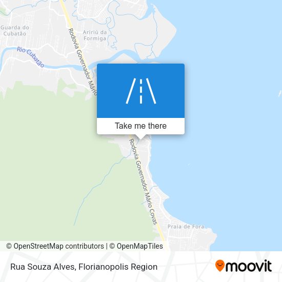 Rua Souza Alves map