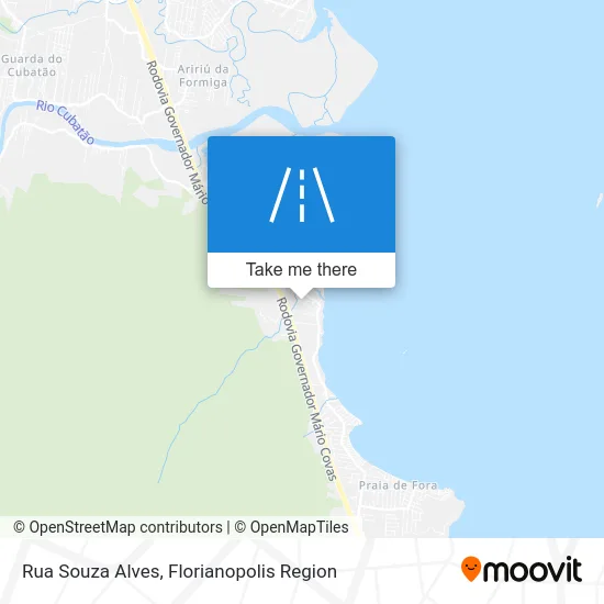 Rua Souza Alves map