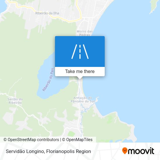Servidão Longino map