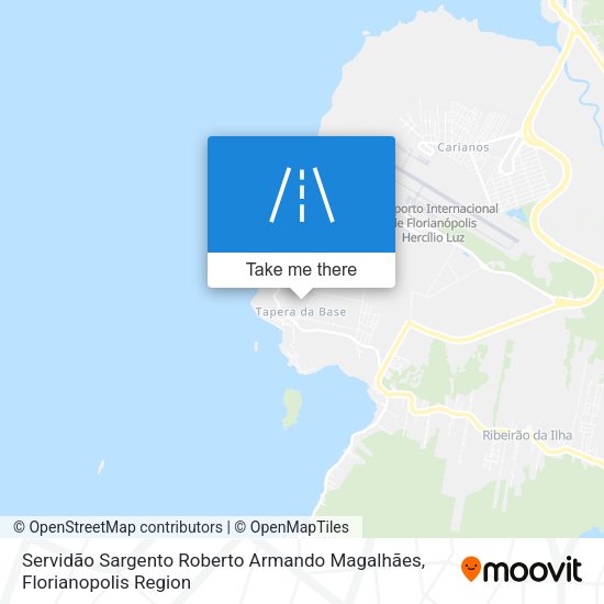 Servidão Sargento Roberto Armando Magalhães map