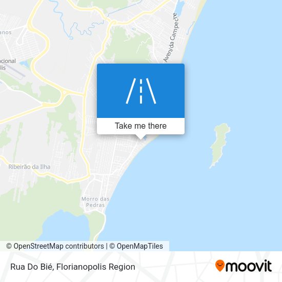 Rua Do Bié map