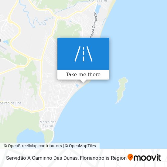 Mapa Servidão A Caminho Das Dunas