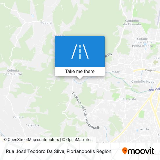 Rua José Teodoro Da Silva map