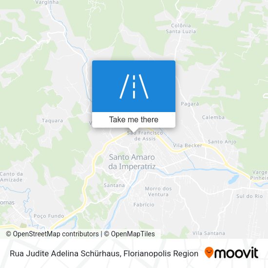 Rua Judite Adelina Schürhaus map