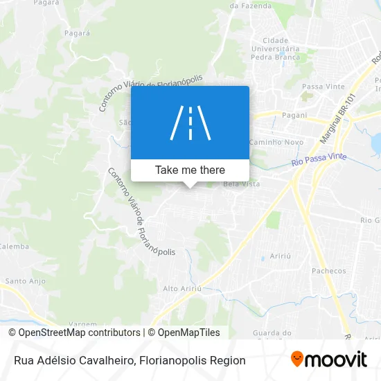 Rua Adélsio Cavalheiro map