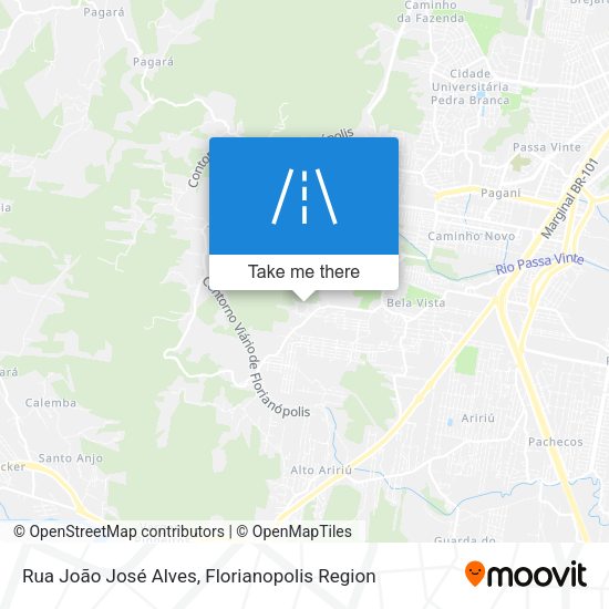 Rua João José Alves map