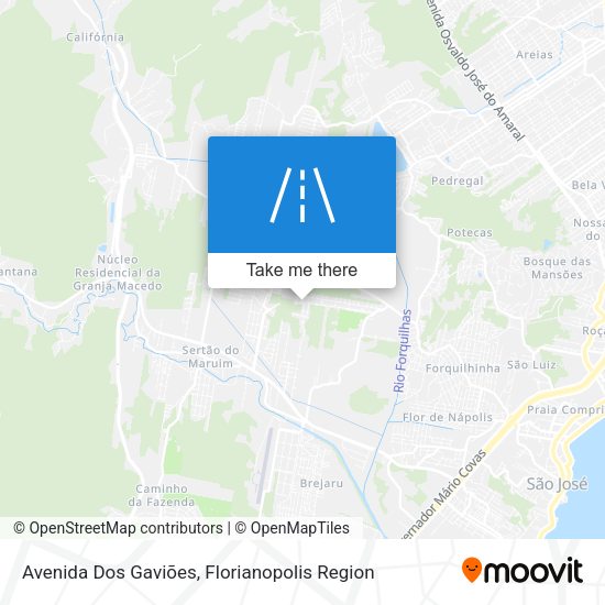 Avenida Dos Gaviões map