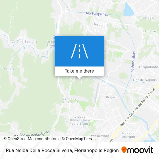 Rua Neida Della Rocca Silveira map
