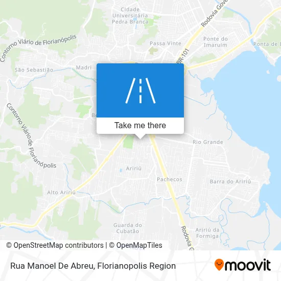 Rua Manoel De Abreu map
