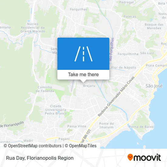 Rua Day map