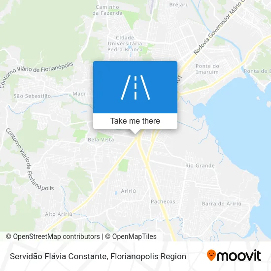 Servidão Flávia Constante map