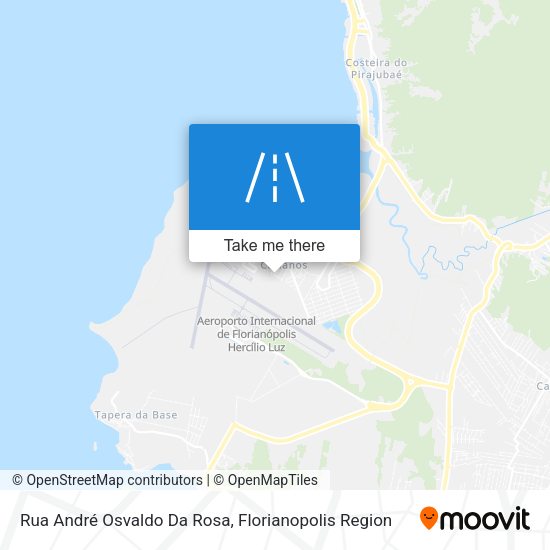 Rua André Osvaldo Da Rosa map