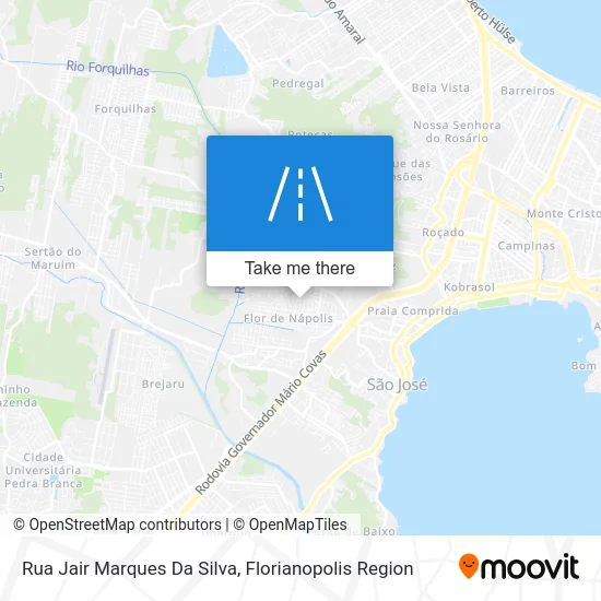 Rua Jair Marques Da Silva map