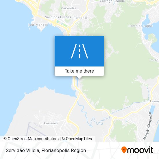 Servidão Villela map