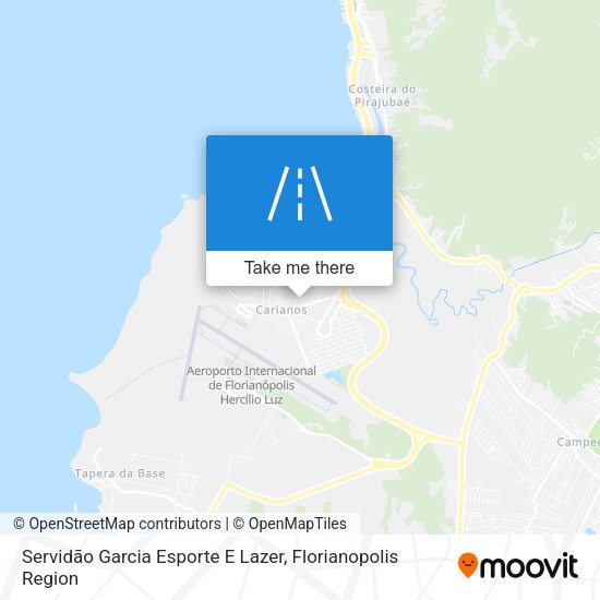 Servidão Garcia Esporte E Lazer map