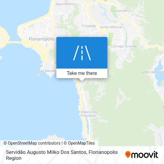 Servidão Augusto Milko Dos Santos map
