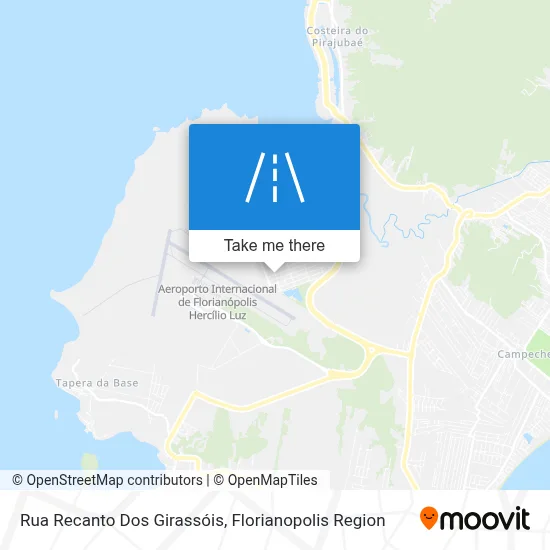 Rua Recanto Dos Girassóis map