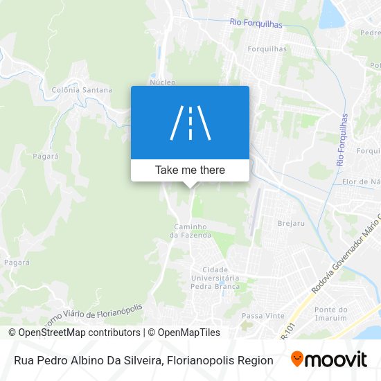 Rua Pedro Albino Da Silveira map