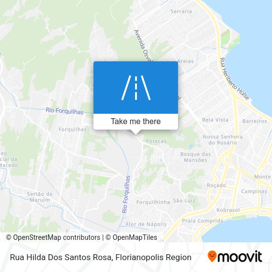 Rua Hilda Dos Santos Rosa map