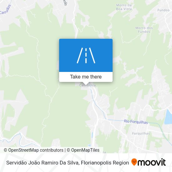 Servidão João Ramiro Da Silva map