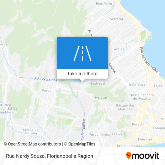 Rua Nardy Souza map