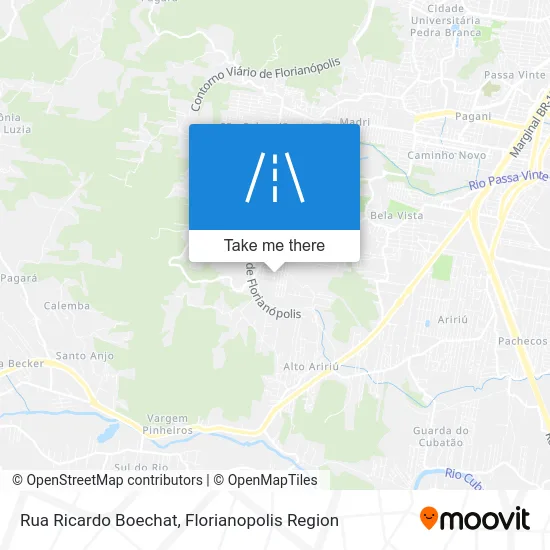 Rua Ricardo Boechat map