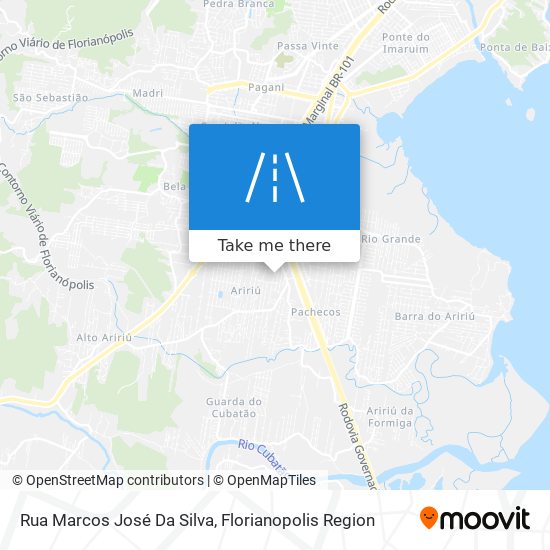 Mapa Rua Marcos José Da Silva