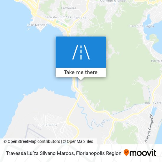 Mapa Travessa Luíza Silvano Marcos