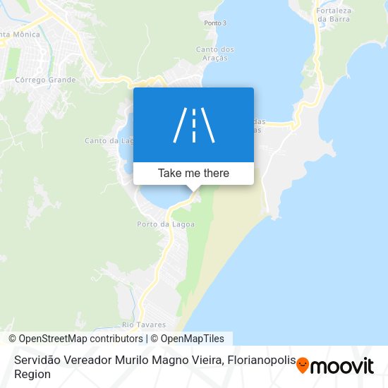 Servidão Vereador Murilo Magno Vieira map