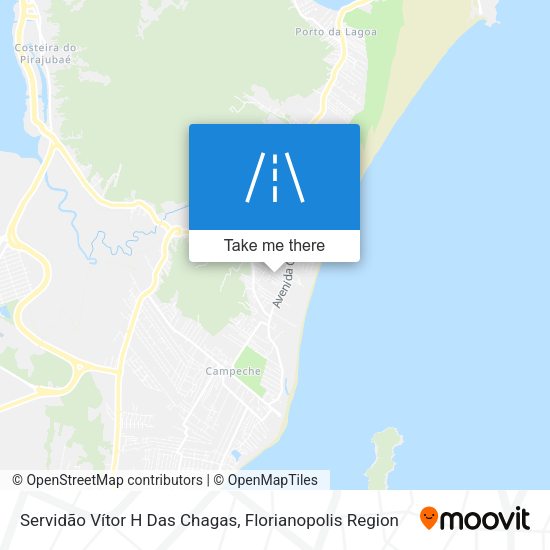 Servidão Vítor H Das Chagas map