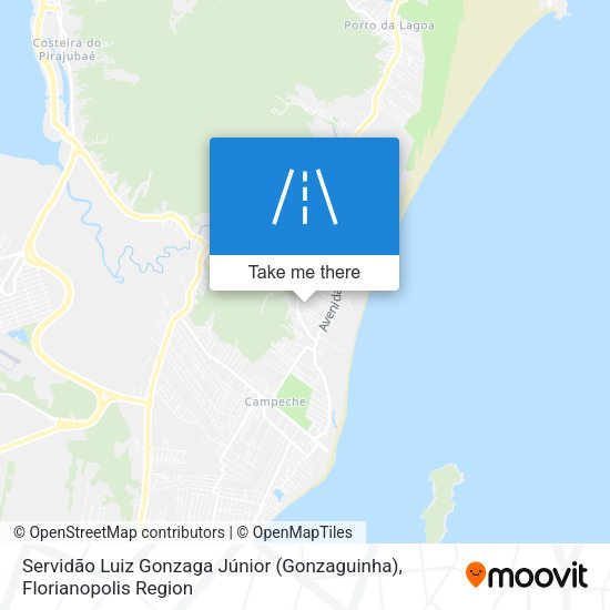Servidão Luiz Gonzaga Júnior (Gonzaguinha) map