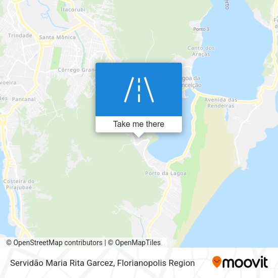 Servidão Maria Rita Garcez map