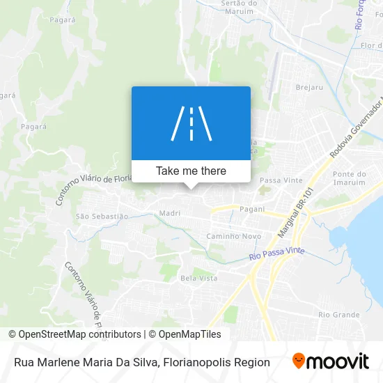 Rua Marlene Maria Da Silva map