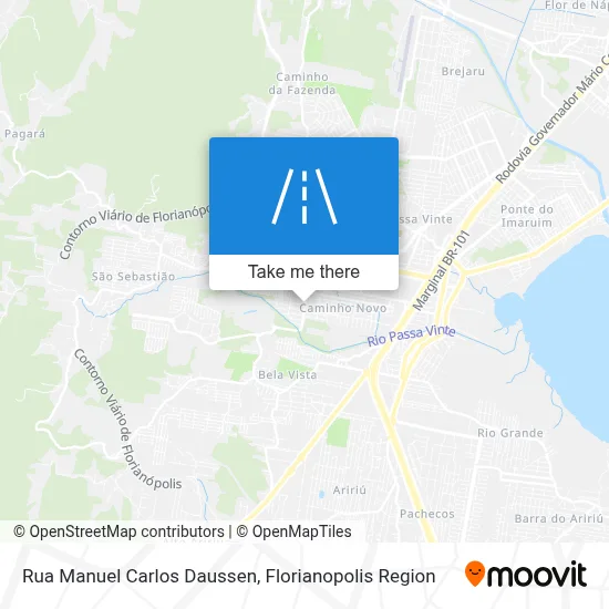 Rua Manuel Carlos Daussen map