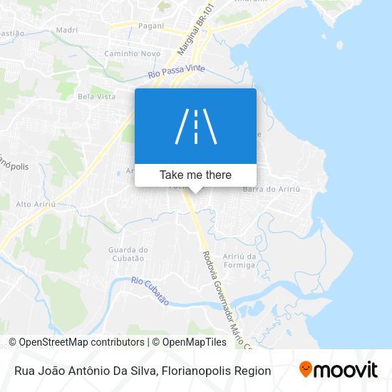 Rua João Antônio Da Silva map