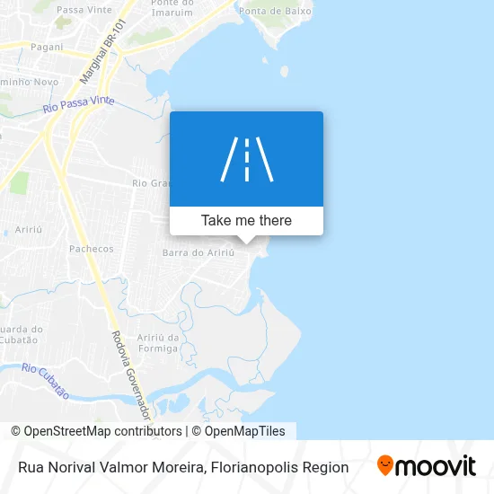 Rua Norival Valmor Moreira map