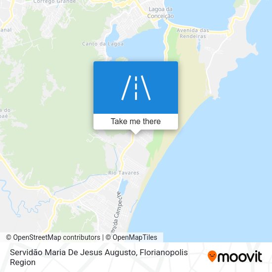 Servidão Maria De Jesus Augusto map