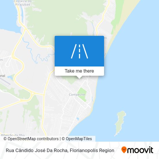 Rua Cândido José Da Rocha map