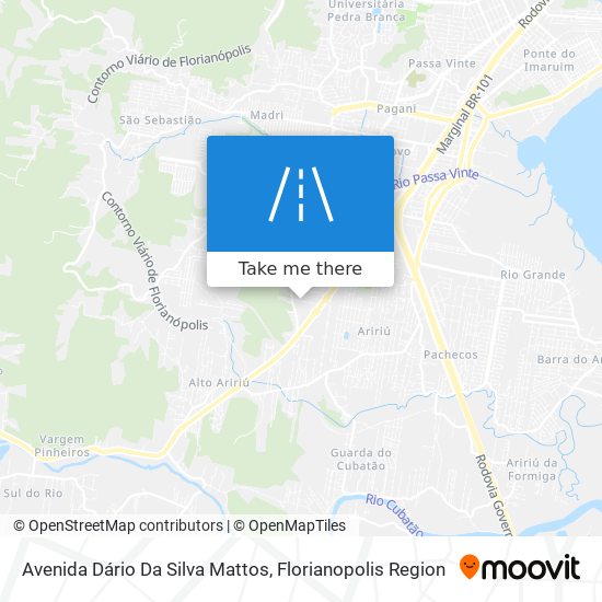 Avenida Dário Da Silva Mattos map