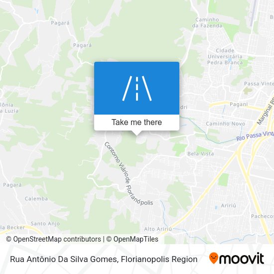 Rua Antônio Da Silva Gomes map