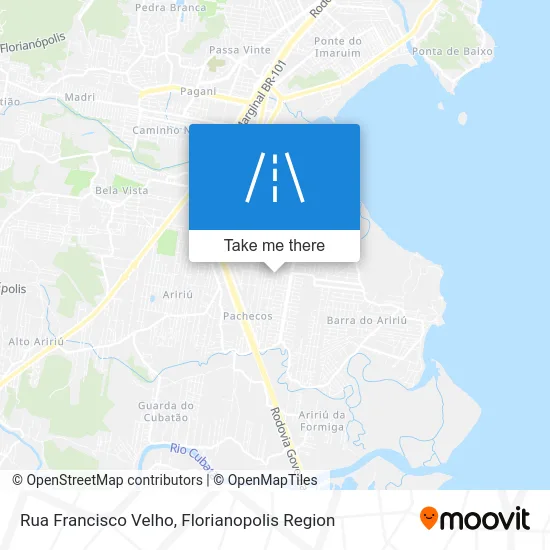 Rua Francisco Velho map