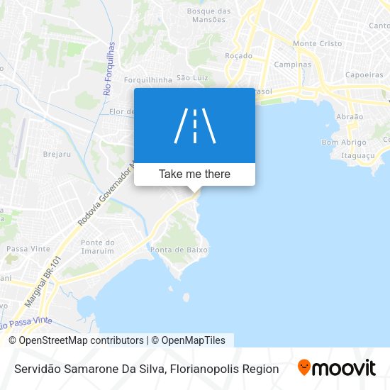 Servidão Samarone Da Silva map