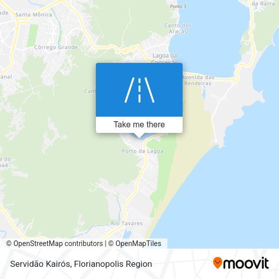 Servidão Kairós map