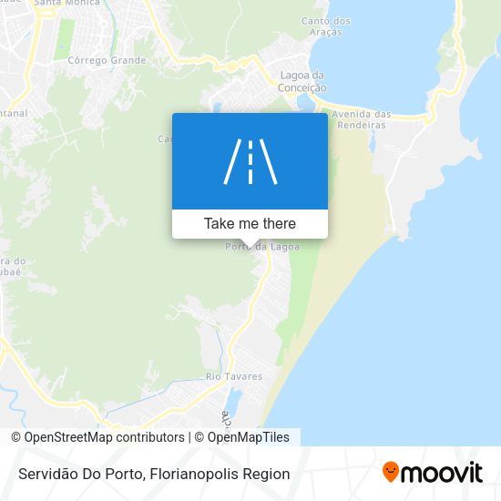 Servidão Do Porto map