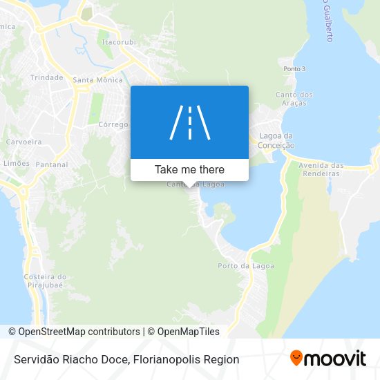 Servidão Riacho Doce map
