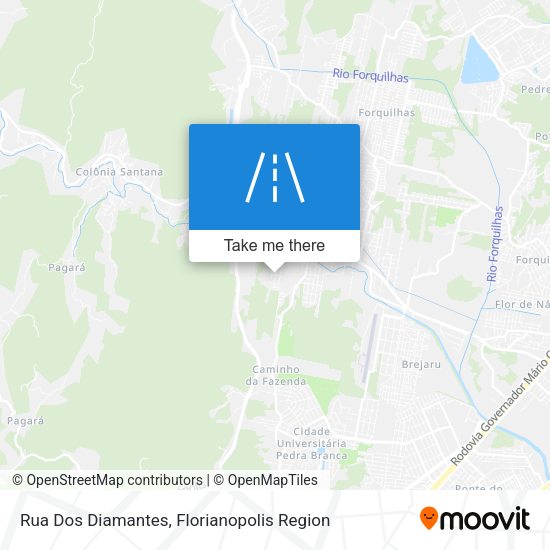 Rua Dos Diamantes map