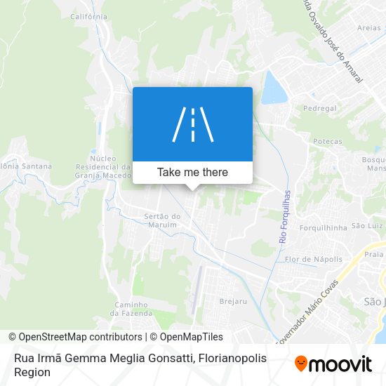 Rua Irmã Gemma Meglia Gonsatti map