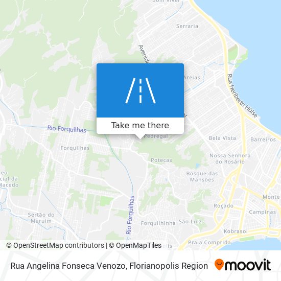 Rua Angelina Fonseca Venozo map