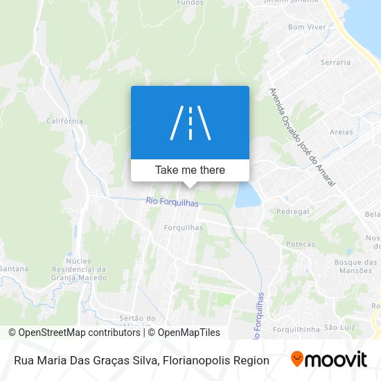 Rua Maria Das Graças Silva map